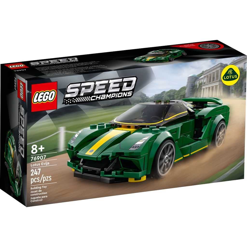 Speed Champions Lego Lotus Evija Edades 8+ # 76907 Artículo 247 Piezas | HRW-208395